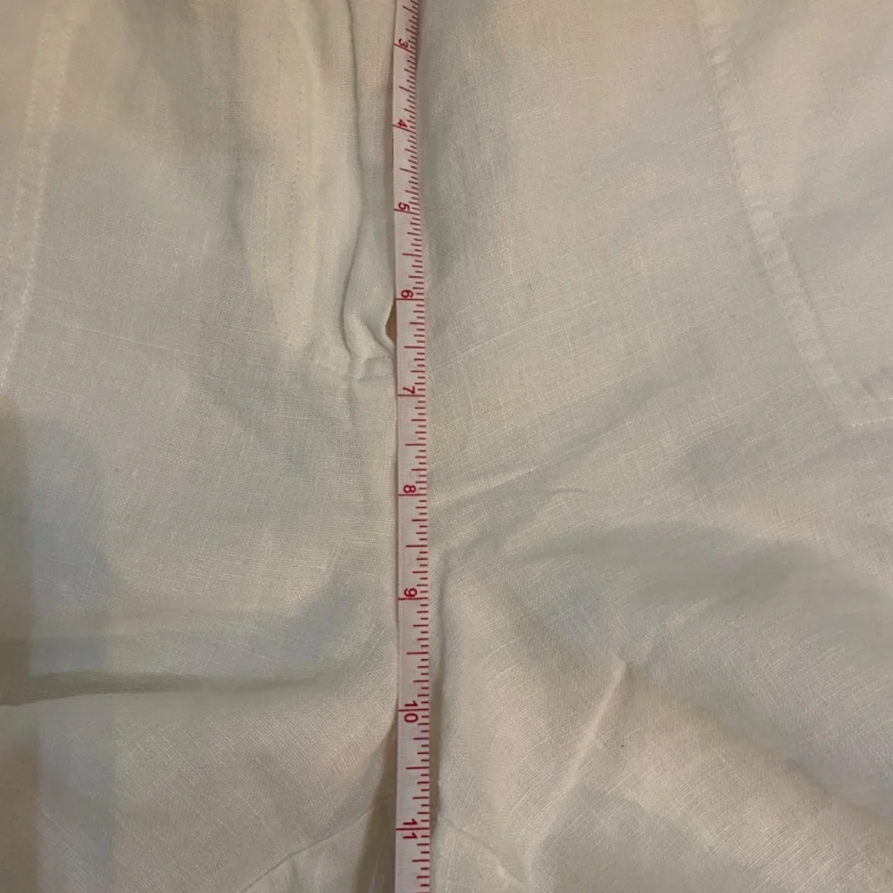 Chico’s white linen pants size 2.5 (size 14) - Picture 6 of 10